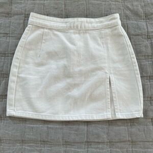 Lioness The Lola Mini Skirt in White